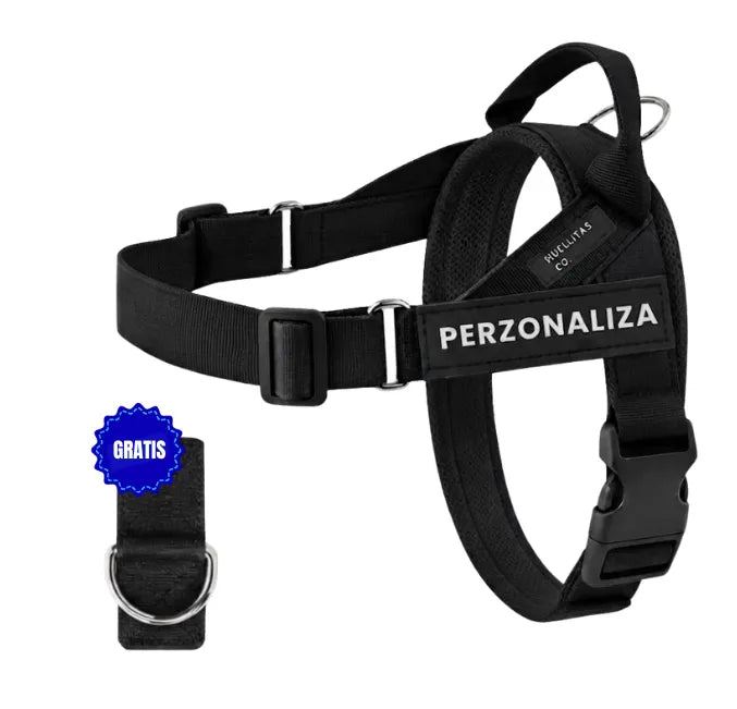 Arnés con Parche Personalizable