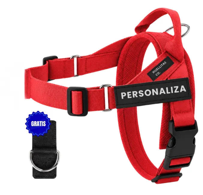 Arnés con Parche Personalizable
